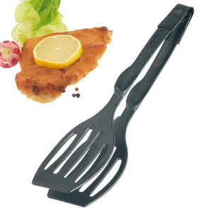 Westmark Double spatula, 11.4 x 0.8 x 2.8 inches, black
