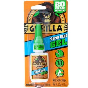 Gorilla Super Glue Gel, 1-Pack