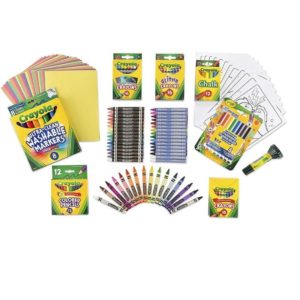 Crayola Super Art Coloring Kit, Gift for Kids, Over 100 Pieces