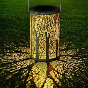 Philonext Solar Lantern Lights (Waterproof Garden Light Cylinder)